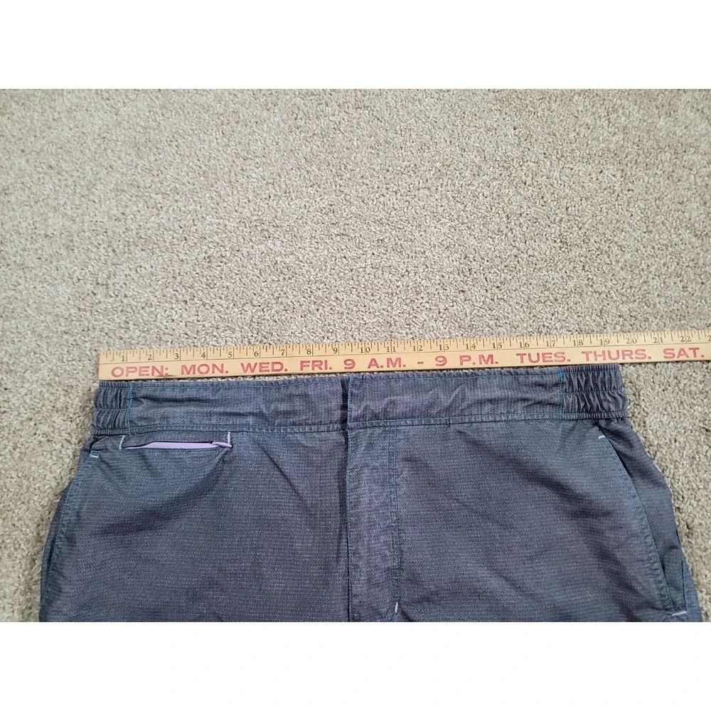 Robert Graham Mens Classic Fit Swim Trunks Size 38 Gray Lined Stretch Beach Surf